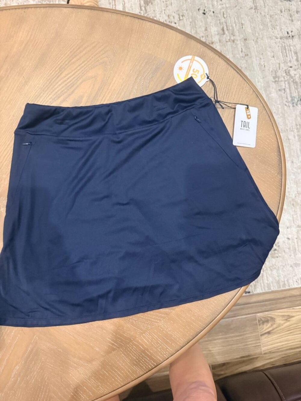 TAIL White Label Skort | Size Small | Navy | UPF 50+ | NWT